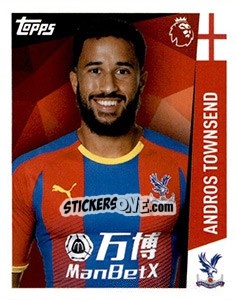 Figurina Andros Townsend - Premier League Inglese 2018-2019 - Topps