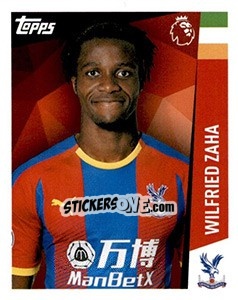 Cromo Wilfried Zaha - Premier League Inglese 2018-2019 - Topps