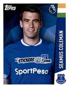 Sticker Seamus Coleman - Premier League Inglese 2018-2019 n. 106 - Topps