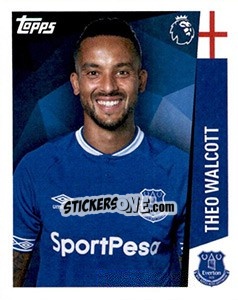 Sticker Theo Walcott - Premier League Inglese 2018-2019 n. 113 - Topps