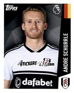 Sticker Andre Schurrle - Premier League Inglese 2018-2019 n. 127 - Topps