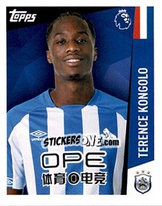 Sticker Terence Kongolo - Premier League Inglese 2018-2019 n. 136 - Topps