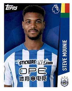 Figurina Steve Mounie - Premier League Inglese 2018-2019 n. 142 - Topps
