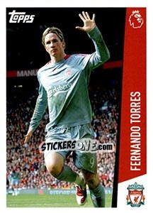 Sticker Fernando Torres (Liverpool) - Premier League Inglese 2018-2019 n. 143 - Topps