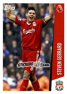 Sticker Steven Gerrard (Liverpool) - Premier League Inglese 2018-2019 n. 147 - Topps