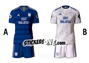 Sticker Home/Away Kit - Premier League Inglese 2018-2019 n. 155 - Topps