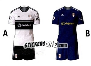 Sticker Home /Away Kit - Premier League Inglese 2018-2019 n. 159 - Topps