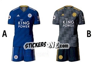 Figurina Home/Away Kit - Premier League Inglese 2018-2019 - Topps