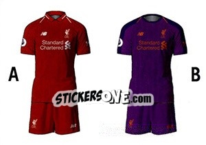 Sticker Home/Away Kit - Premier League Inglese 2018-2019 n. 162 - Topps