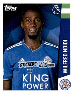 Sticker Wilfred Ndidi - Premier League Inglese 2018-2019 n. 180 - Topps