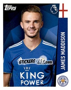 Sticker James Maddison - Premier League Inglese 2018-2019 n. 182 - Topps