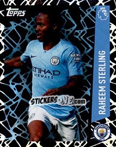 Sticker Raheem Sterling - Premier League Inglese 2018-2019 n. 202 - Topps