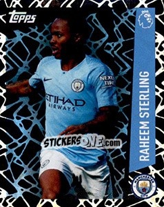 Cromo Raheem Sterling - Premier League Inglese 2018-2019 - Topps