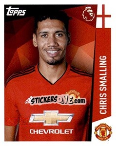 Sticker Chris Smalling - Premier League Inglese 2018-2019 n. 219 - Topps