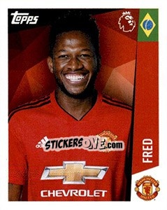 Sticker Fred - Premier League Inglese 2018-2019 n. 221 - Topps