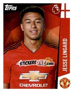 Sticker Jesse Lingard - Premier League Inglese 2018-2019 n. 223 - Topps