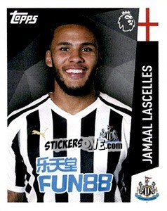 Sticker Jamaal Lascelles - Premier League Inglese 2018-2019 n. 232 - Topps