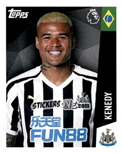 Sticker Kenedy - Premier League Inglese 2018-2019 n. 238 - Topps