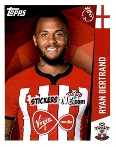Sticker Ryan Bertrand - Premier League Inglese 2018-2019 n. 246 - Topps