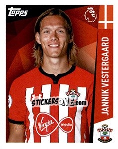 Sticker Jannik Vestergaard - Premier League Inglese 2018-2019 - Topps