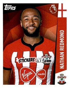 Figurina Nathan Redmond - Premier League Inglese 2018-2019 - Topps