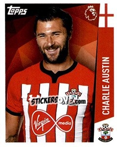 Sticker Charlie Austin - Premier League Inglese 2018-2019 n. 253 - Topps