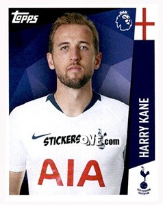Sticker Harry Kane - Premier League Inglese 2018-2019 n. 268 - Topps