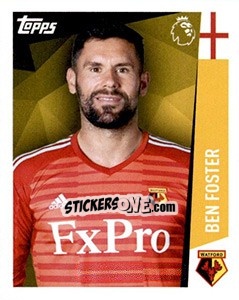 Sticker Ben Foster - Premier League Inglese 2018-2019 n. 273 - Topps