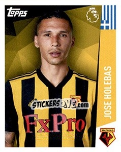 Sticker Jose Holebas - Premier League Inglese 2018-2019 - Topps