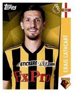 Cromo Craig Cathcart - Premier League Inglese 2018-2019 - Topps