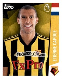 Figurina Etienne Capoue - Premier League Inglese 2018-2019 - Topps