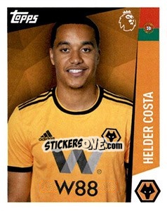 Sticker Helder Costa - Premier League Inglese 2018-2019 n. 307 - Topps