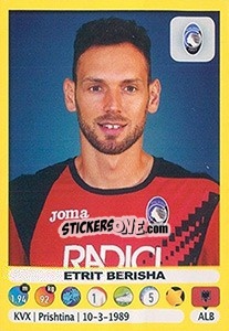 Figurina Etrit Berisha - Calciatori 2018-2019 - Panini