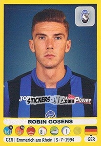Sticker Robin Gosens - Calciatori 2018-2019 n. 17 - Panini
