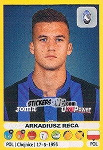Sticker Arkadiusz Reca - Calciatori 2018-2019 n. 18 - Panini
