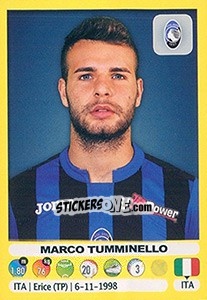 Sticker Marco Tumminello - Calciatori 2018-2019 n. 24 - Panini