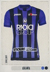 Figurina Maglia Atalanta - Calciatori 2018-2019 - Panini