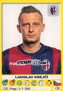 Sticker Ladislav Krejcí - Calciatori 2018-2019 - Panini
