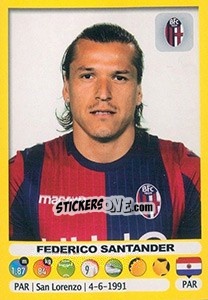 Sticker Federico Santander - Calciatori 2018-2019 - Panini