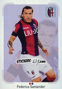 Cromo Bologna (Santander) - Calciatori 2018-2019 - Panini