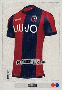 Sticker Maglia Bologna - Calciatori 2018-2019 n. 58 - Panini