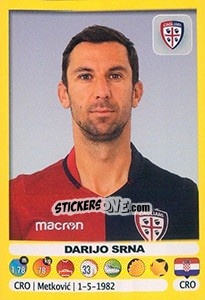 Sticker Darijo Srna - Calciatori 2018-2019 n. 63 - Panini