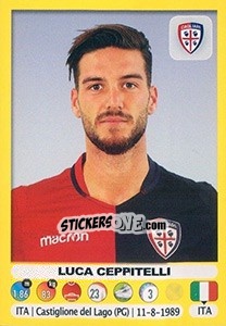 Figurina Luca Ceppitelli - Calciatori 2018-2019 - Panini