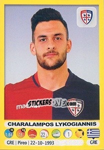 Sticker Charalampos Lykogiannis - Calciatori 2018-2019 n. 68 - Panini