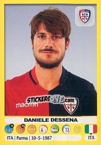 Figurina Daniele Dessena - Calciatori 2018-2019 - Panini