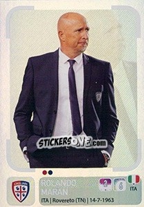 Cromo Rolando Maran (Allenatore) - Calciatori 2018-2019 - Panini