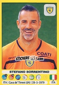 Sticker Stefano Sorrentino - Calciatori 2018-2019 n. 89 - Panini
