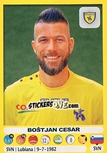 Sticker Boštjan Cesar - Calciatori 2018-2019 - Panini
