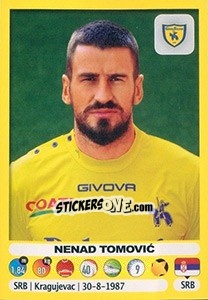 Cromo Nenad Tomovic - Calciatori 2018-2019 - Panini