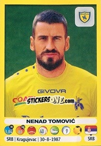 Sticker Nenad Tomovic - Calciatori 2018-2019 n. 95 - Panini